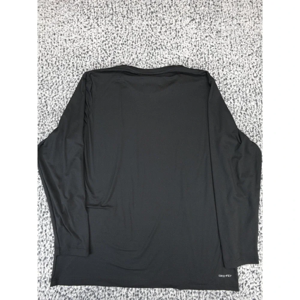 Jordan Beasts Out East Black Long Sleeve‎ Performance Shirt Mens XL Jumpman Logo
